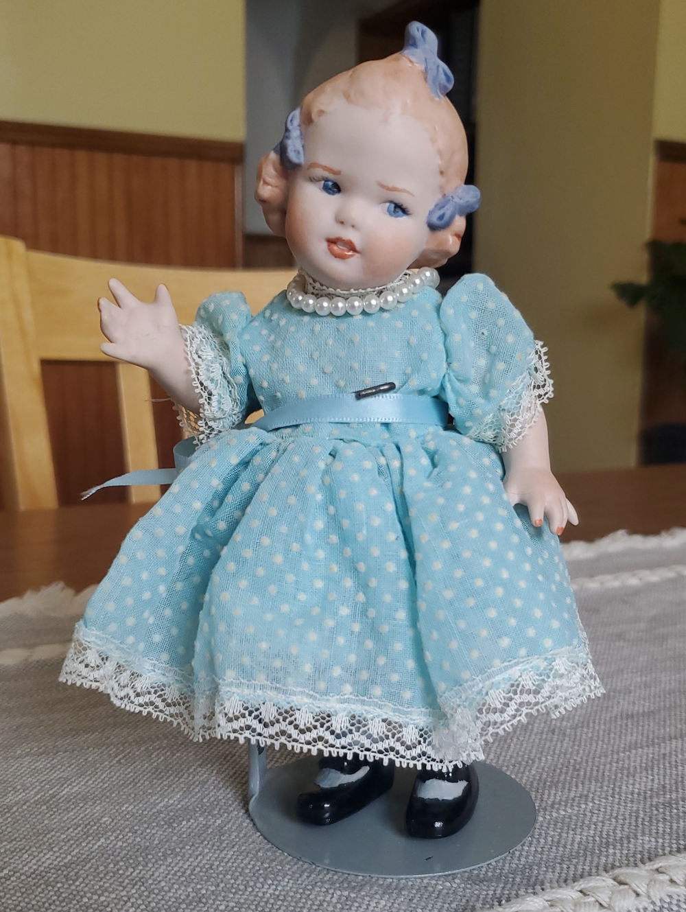 Gebruder Heubach Doll With Stand